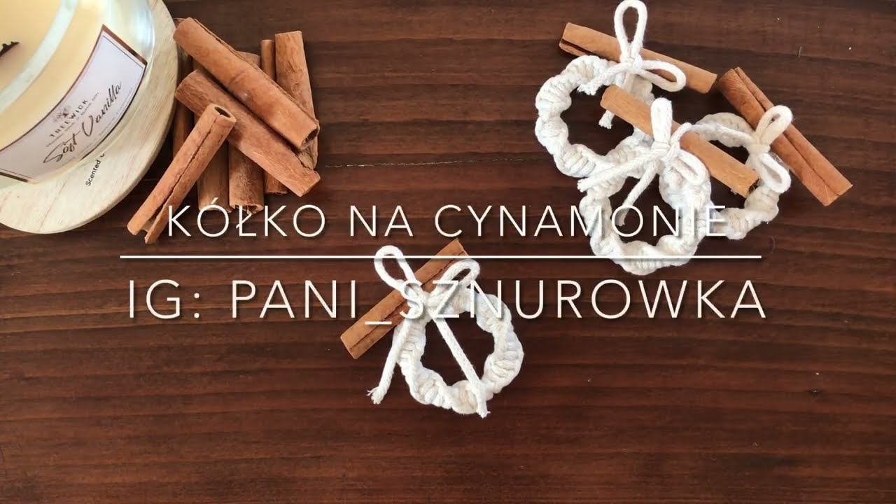 ✨ Kółko na cynamonie | Ozdoby choinkowe | Christmas ornaments ✨