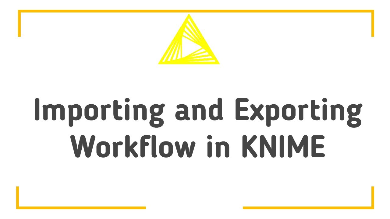 How to Import & Export Data in KNIME | KNIME Workflow