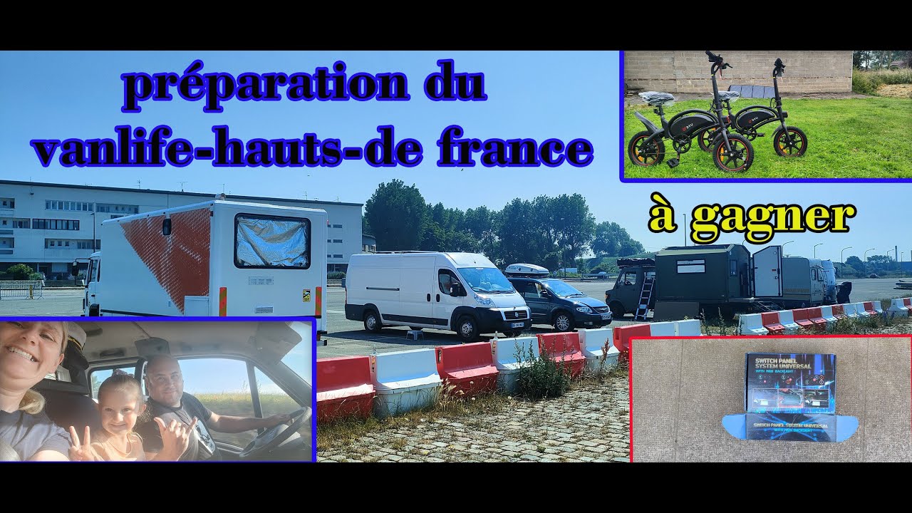 préparation du vanlife hauts-de France
