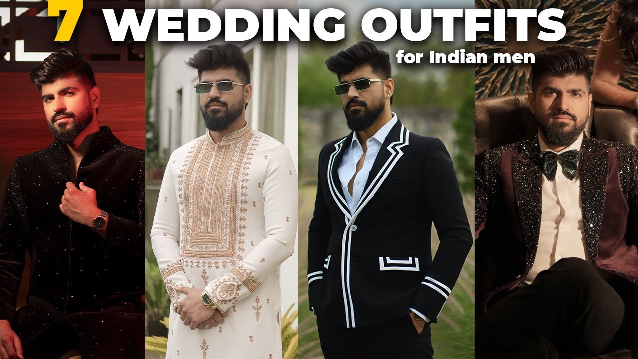 7 Trendy Wedding Outfits for Men 2025 | Groom Fashion & Outfit Ideas | The Dynamite Male