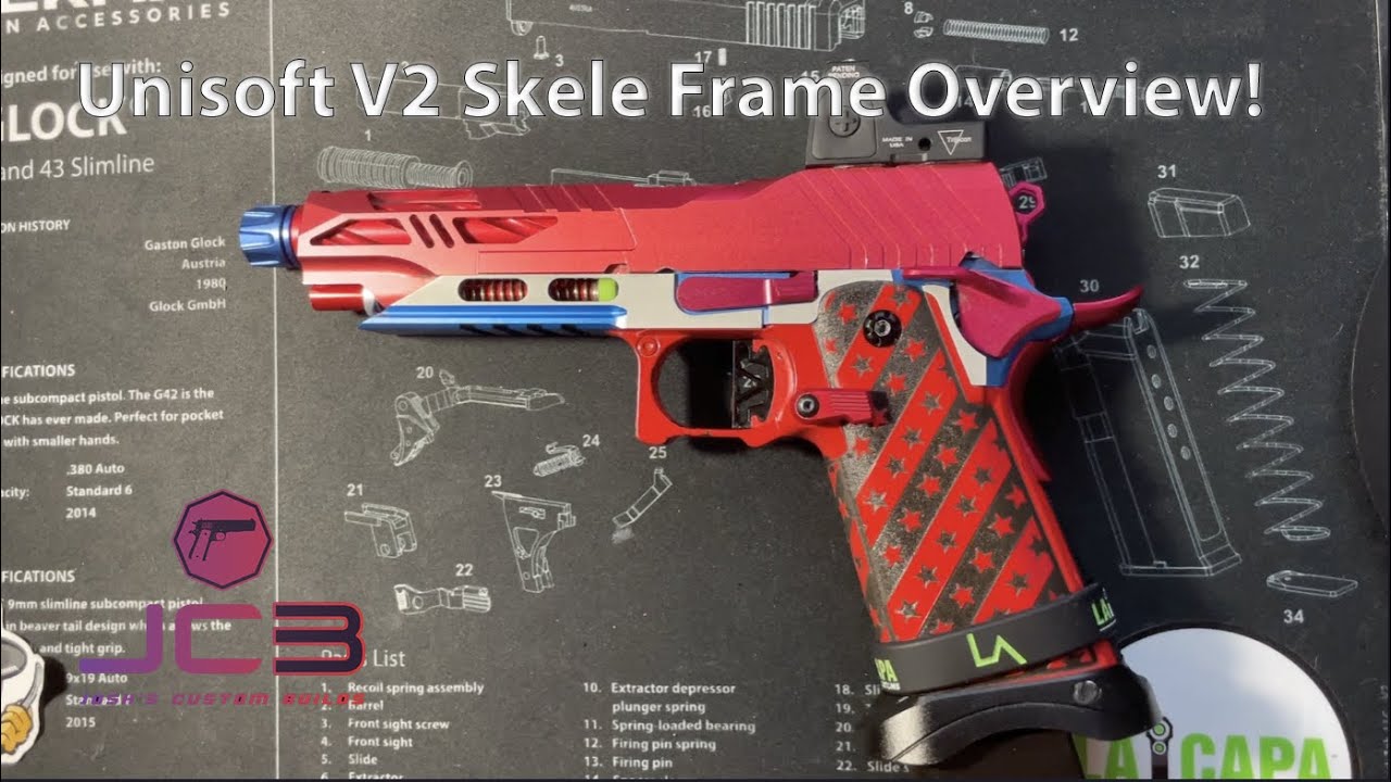 Unisoft V2 Lightweight Frame Overview - JCB Hi Capa Part Reviews