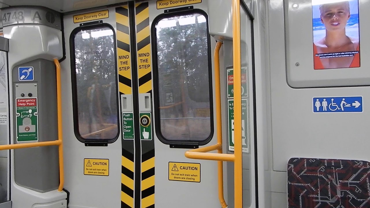 Queensland Rail New Generation Rollingstock (NGR 748): Darra to Gailes (Ipswich train)