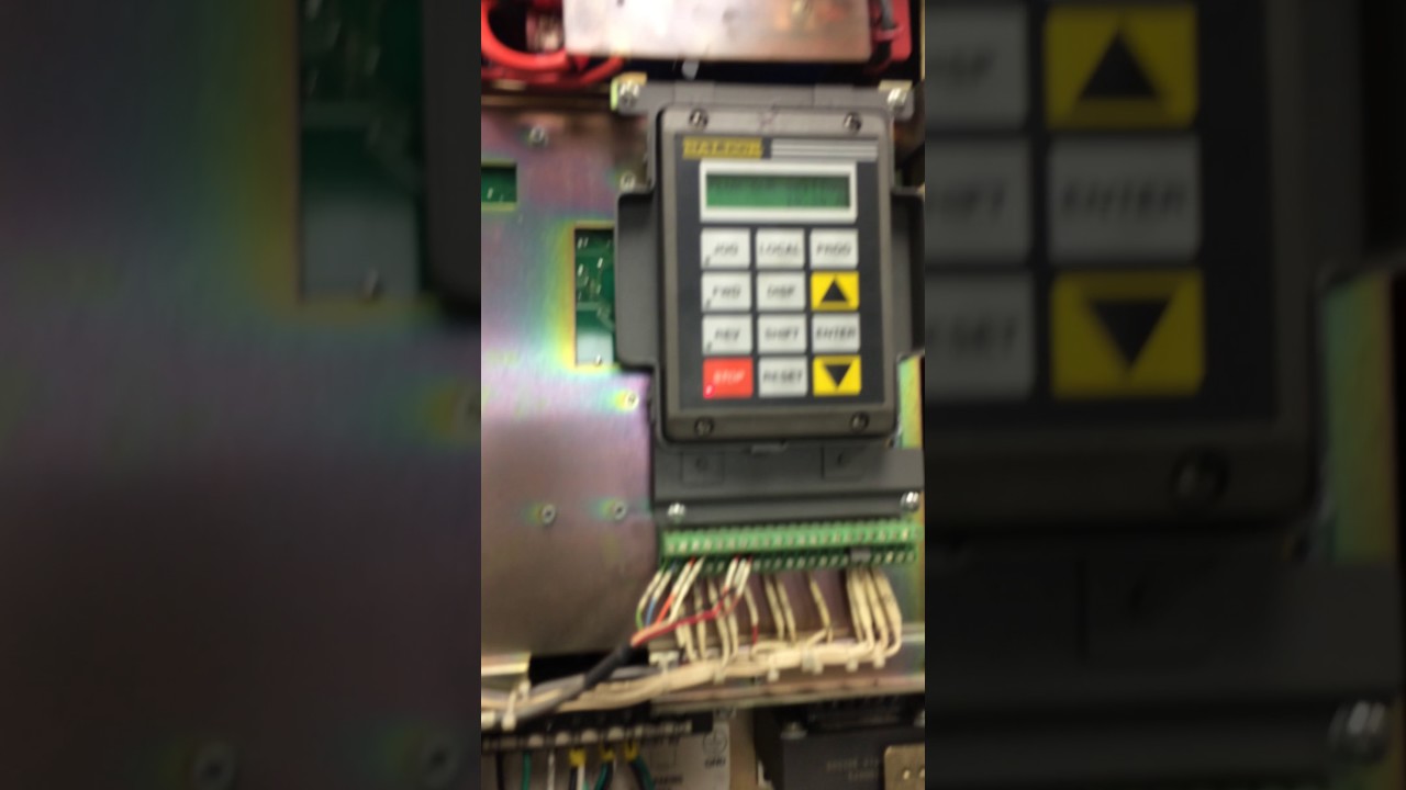 Baldor AC Vector Drive VE0003A02 Run Test