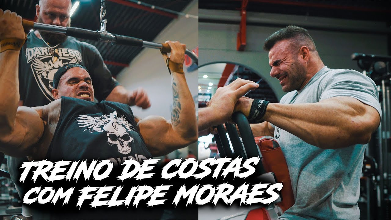 TREINO PESADO DE COSTAS | RAFAEL BRANDÃO, FELIPE MORAES E FABRICIO PACHOLOCK