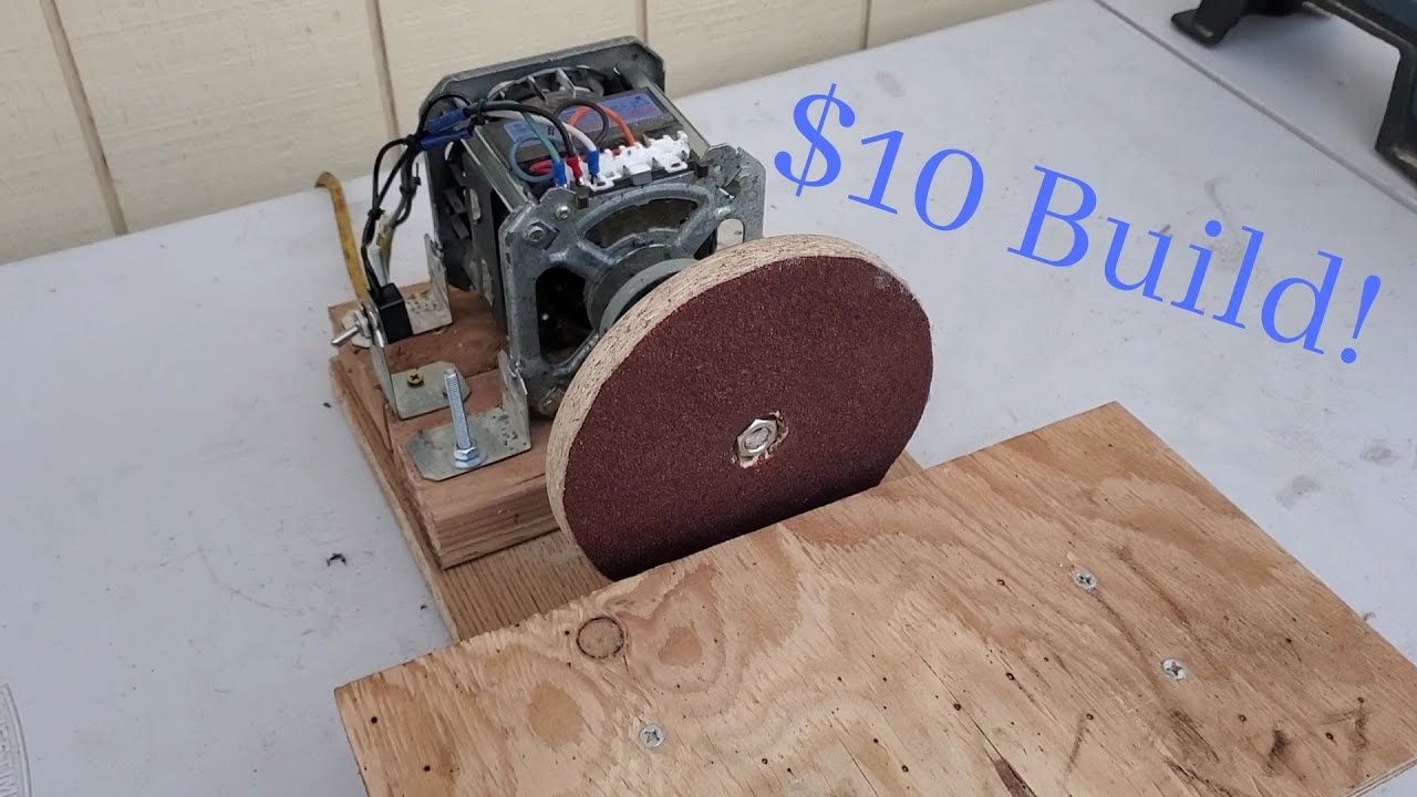 DIY Mini Disk Sander || $10 Project