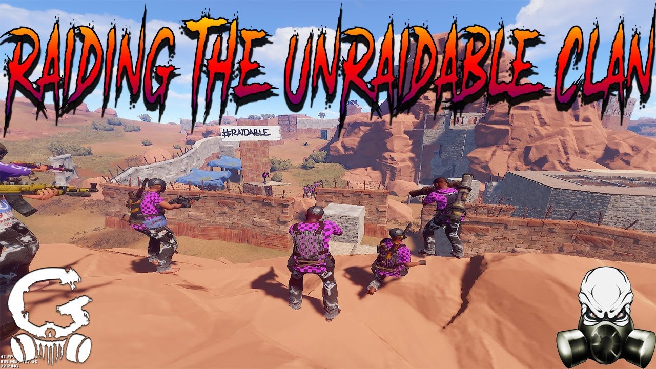 Rust Raids | Raiding the Unraidable Clan FEAR