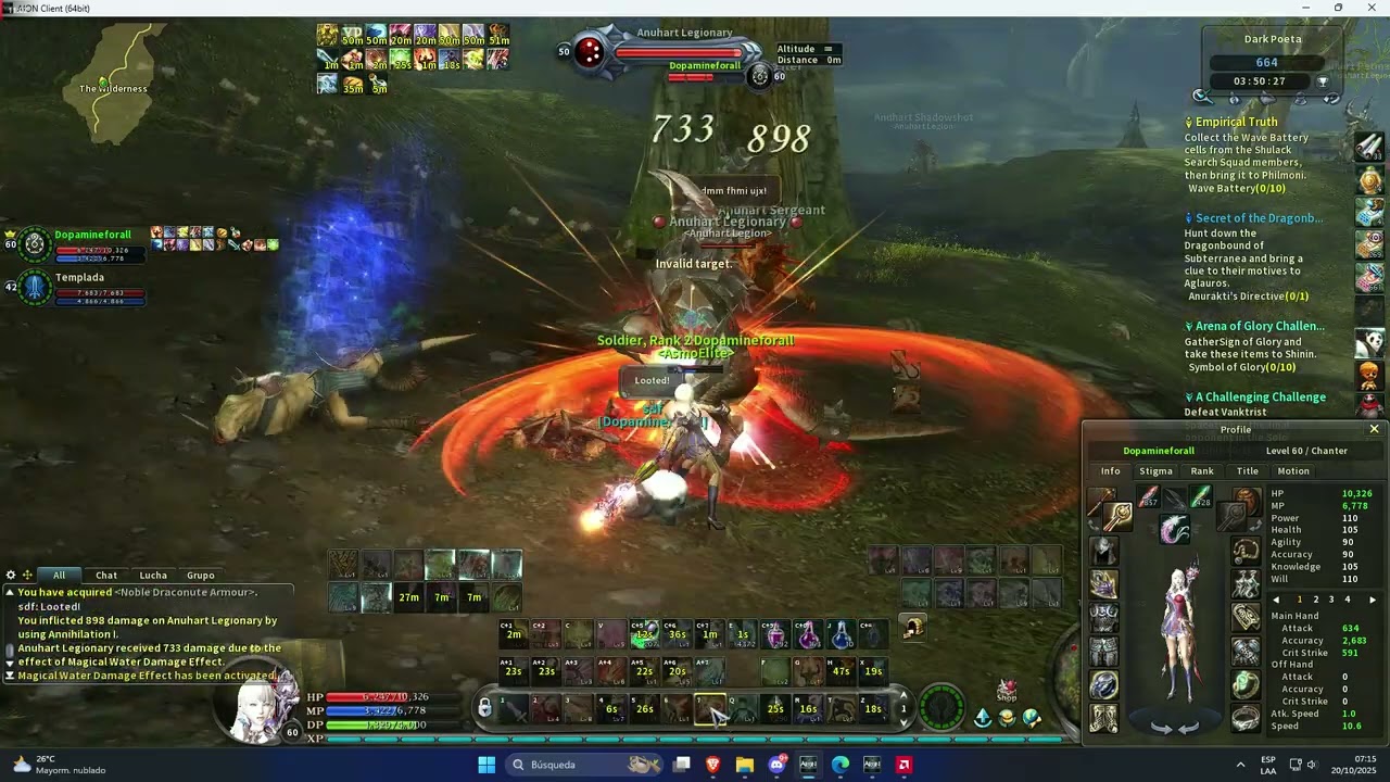 Elden Aion The Tower of Eternity  3.9 Dark poeta chanter