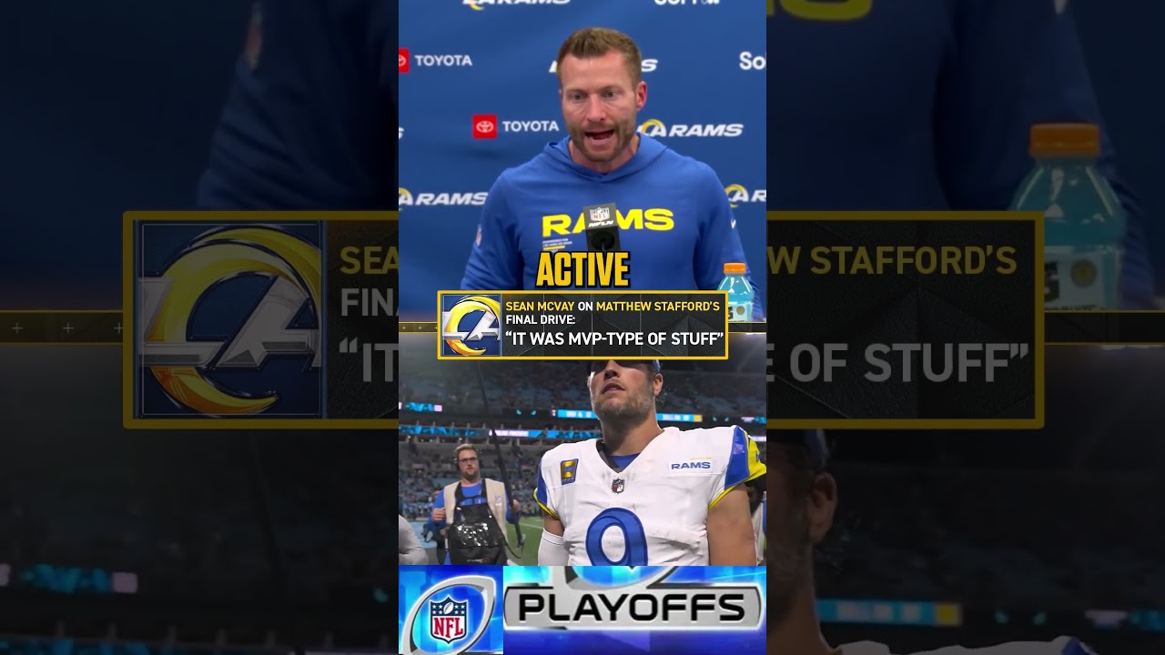 Подкаст Money Mike's: Плей-офф НФЛ: Шон Маквей хвалит «Рэмс» и Мэттью Стаффорда после победы над ...