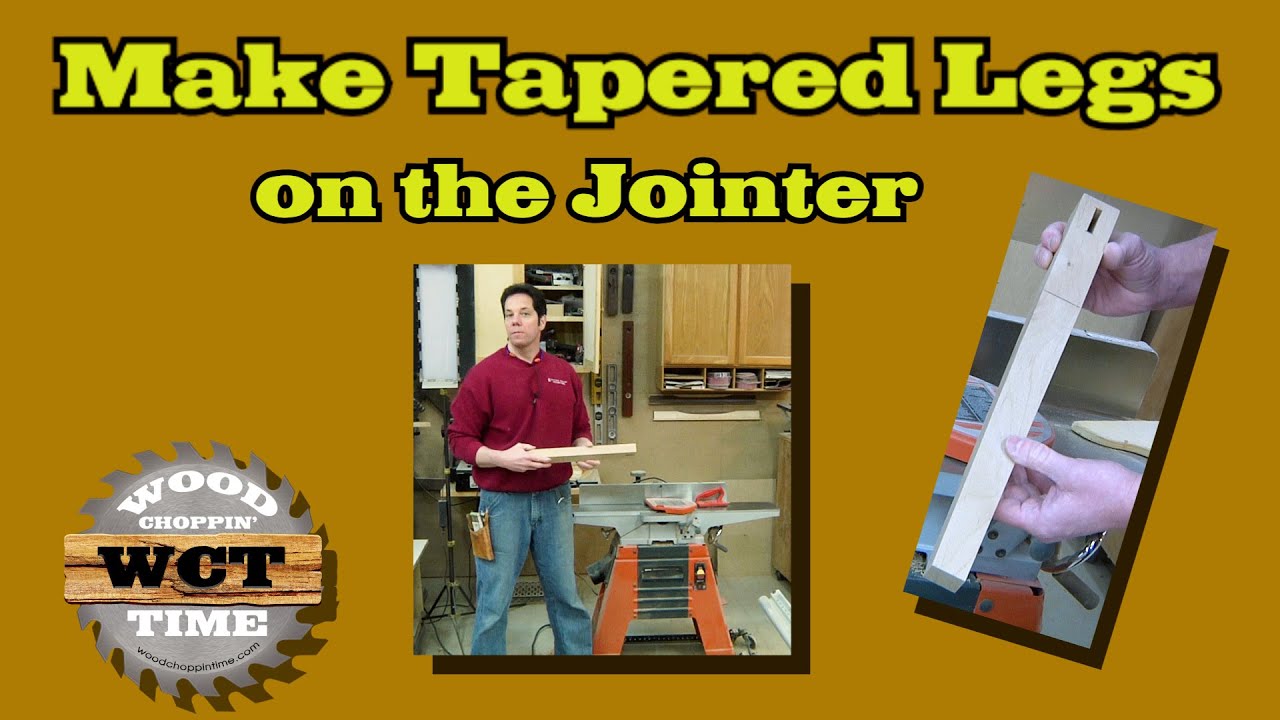 Make Tapered Legs on the Jointer- Fast & Easy