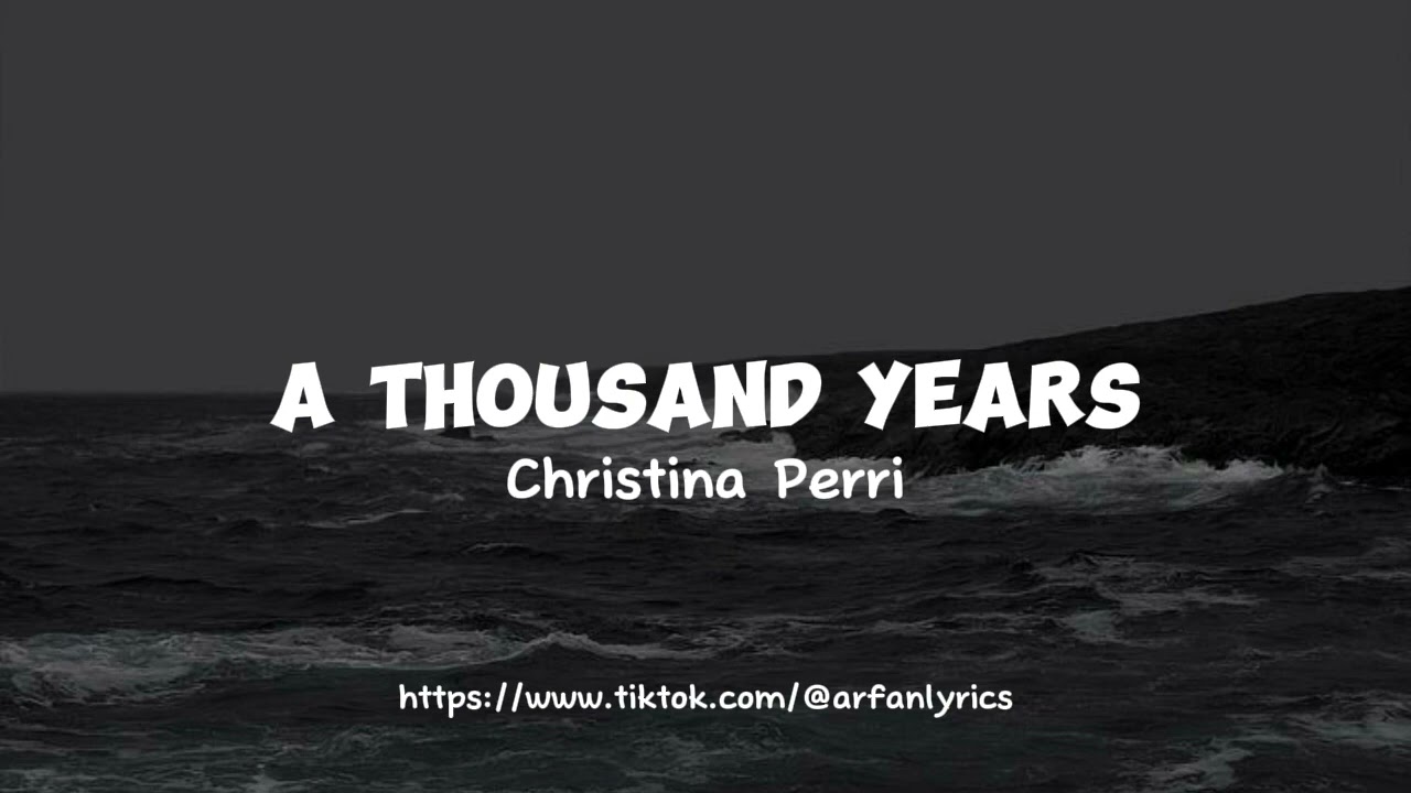 Christina Perri - A Thousand Years (Audio Edit)