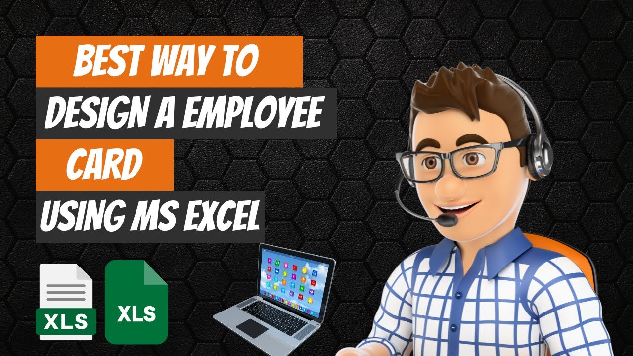 How to Design Employee Cards in Excel (Quick & Easy) Urdu | Hindi