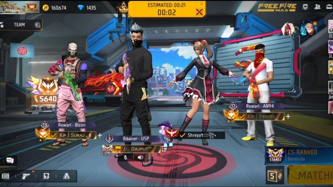 🔥 CS RANK GRAND MASTER PUSH 💀 HACKER LEVEL GAMEPLAY | GARENA FREE FIRE | DHANU GAMER