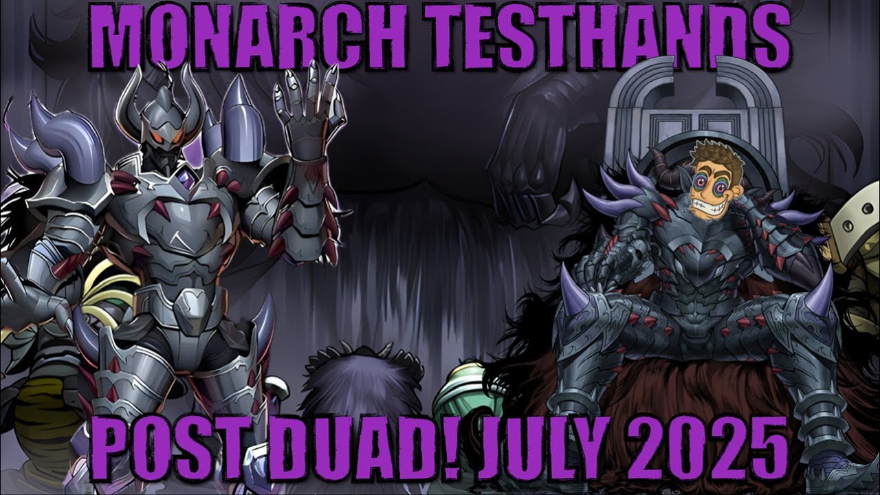 THEY MAKE THE RULES! - MONARCH TESTHANDS! (July 2025)