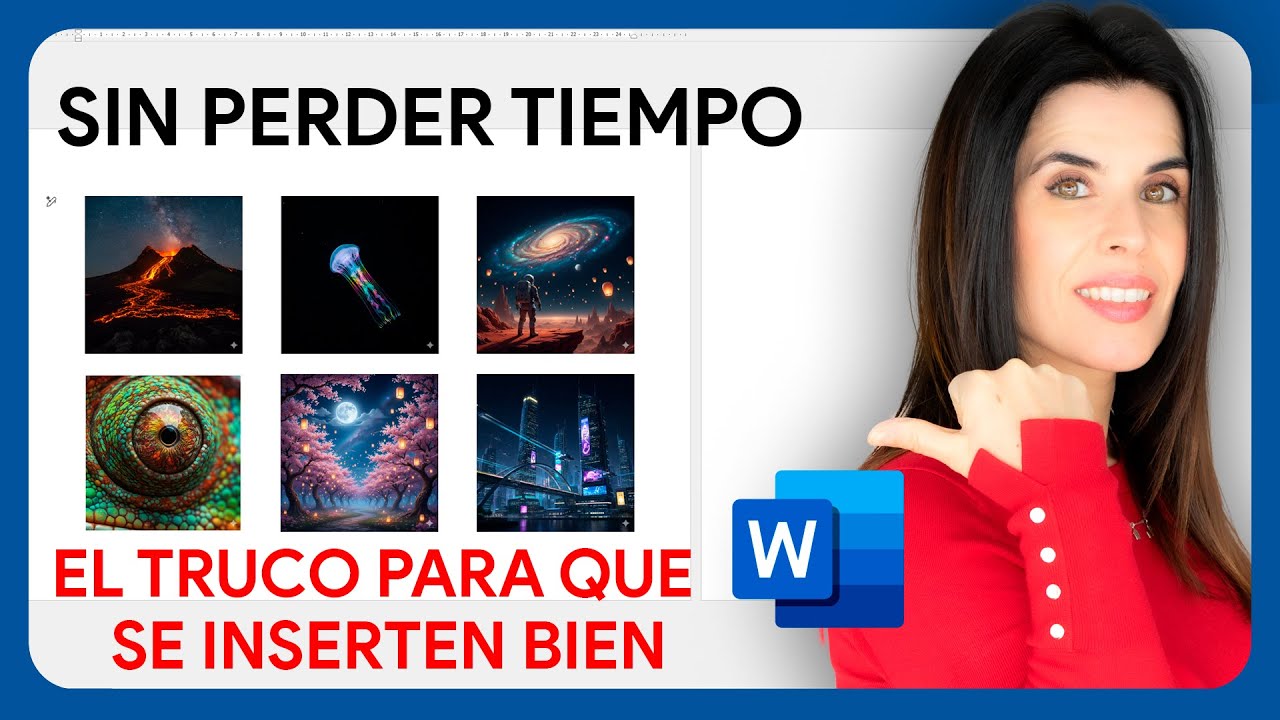 Cómo poner TODAS las IMÁGENES del MISMO TAMAÑO en Word ✅