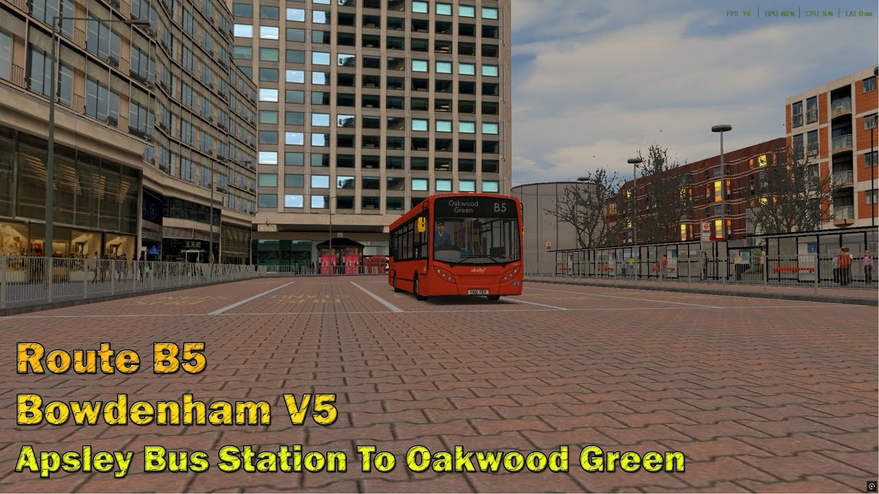 Omsi 2 Bowdenham - B5 Apsley Bus Station To Oakwood Green C200