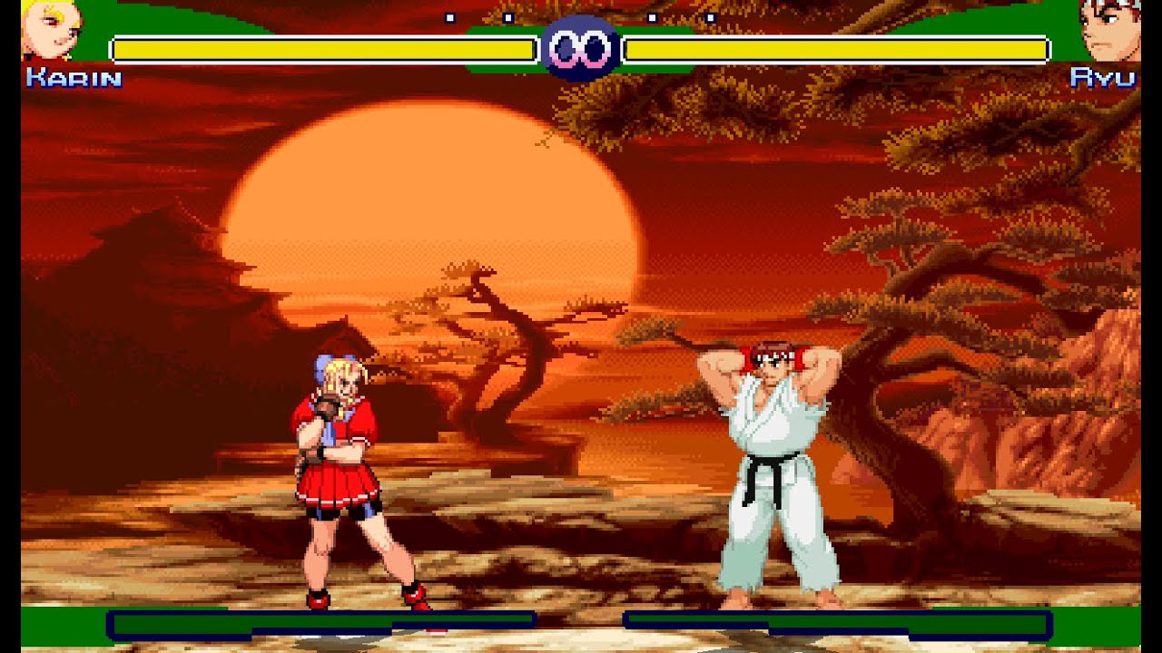 Street Fighter Zero 3 (PotS Style) - Karin Vs. Ryu