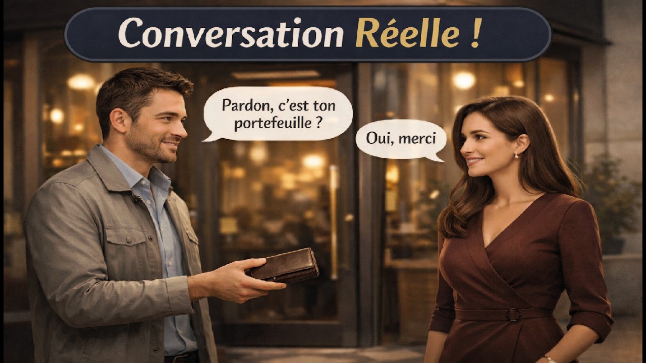 3 Dialogues en Français pour Débutants | Conversation Facile du Quotidien