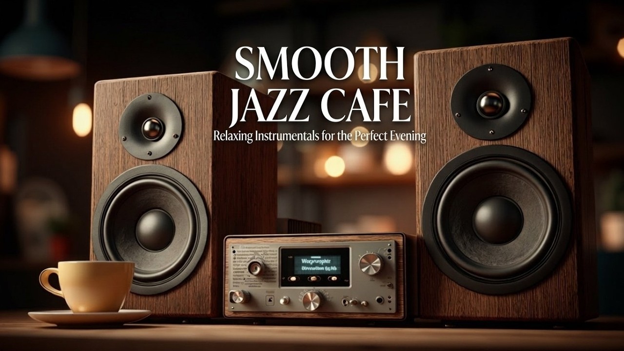 Smooth Jazz Cafe - Расслабляющий джаз для учебы и глубокой концентрации