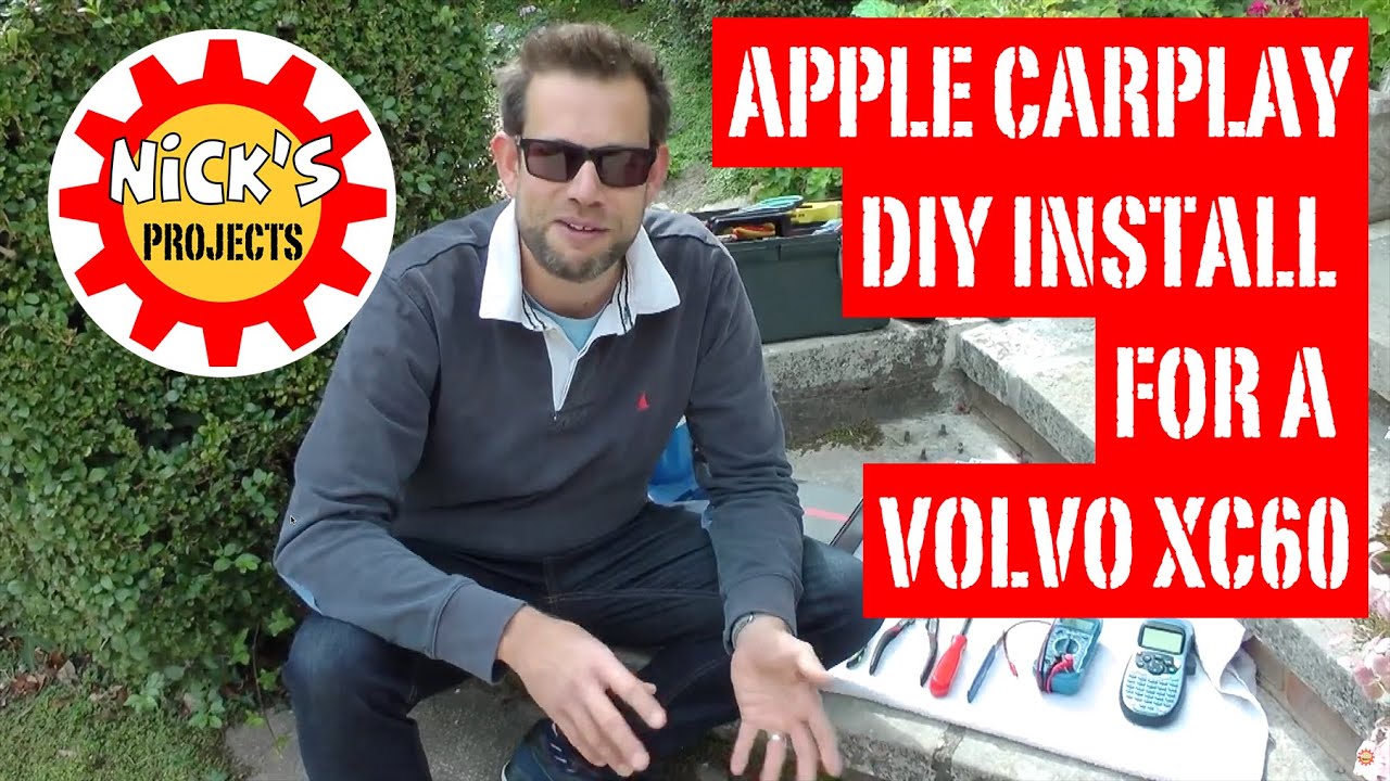 Here's how to Retrofit Apple CarPlay or Android Auto aftermarket on a Volvo XC60