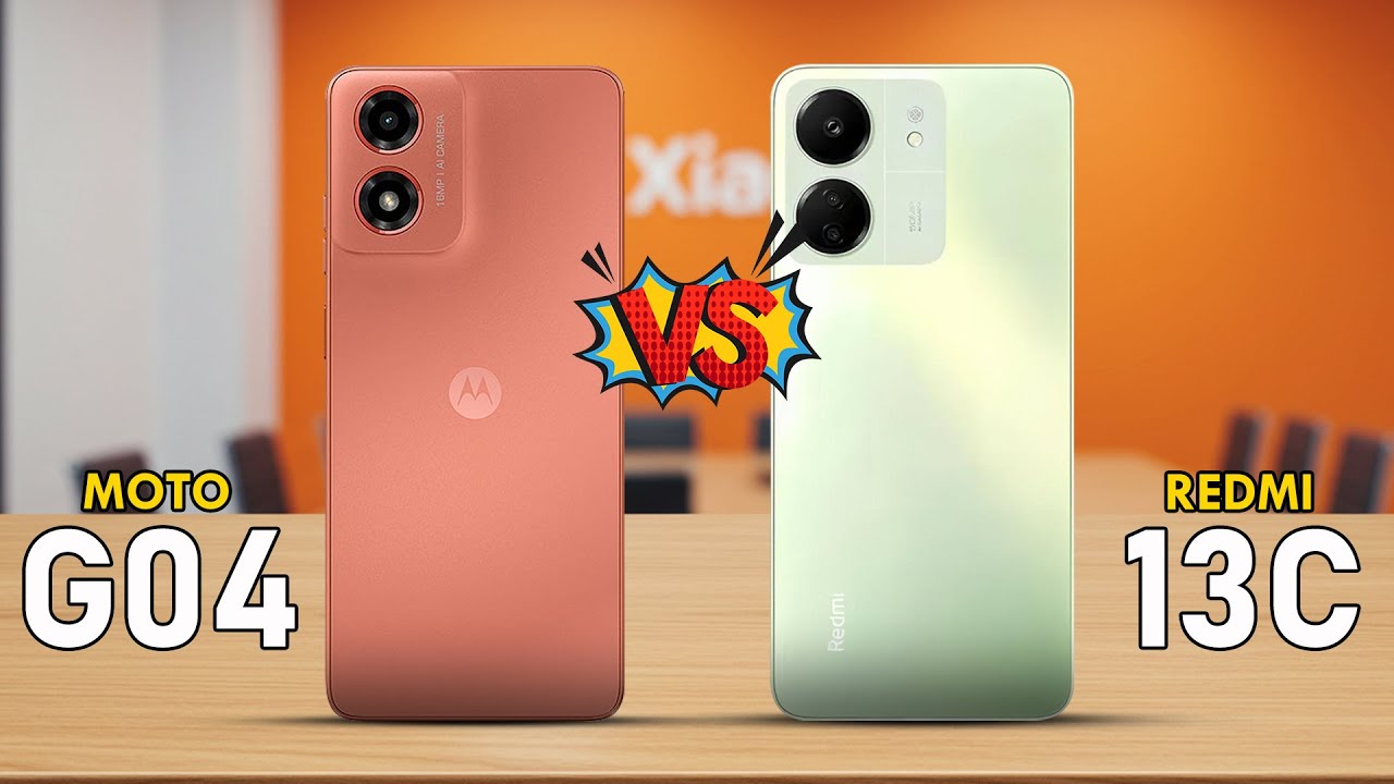 Motorola Moto G04 vs Xiaomi Redmi 13C
