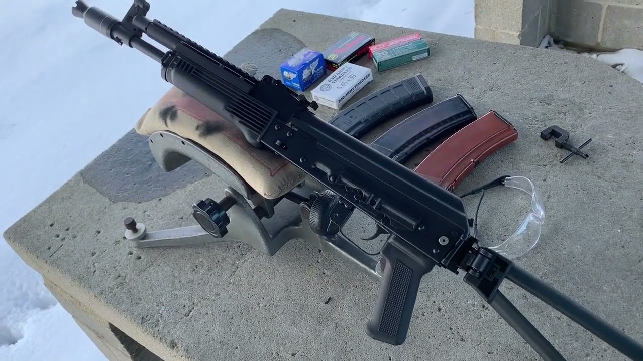 Review of the Palmetto State Armory AK-105 5.45 x 39 pistol.