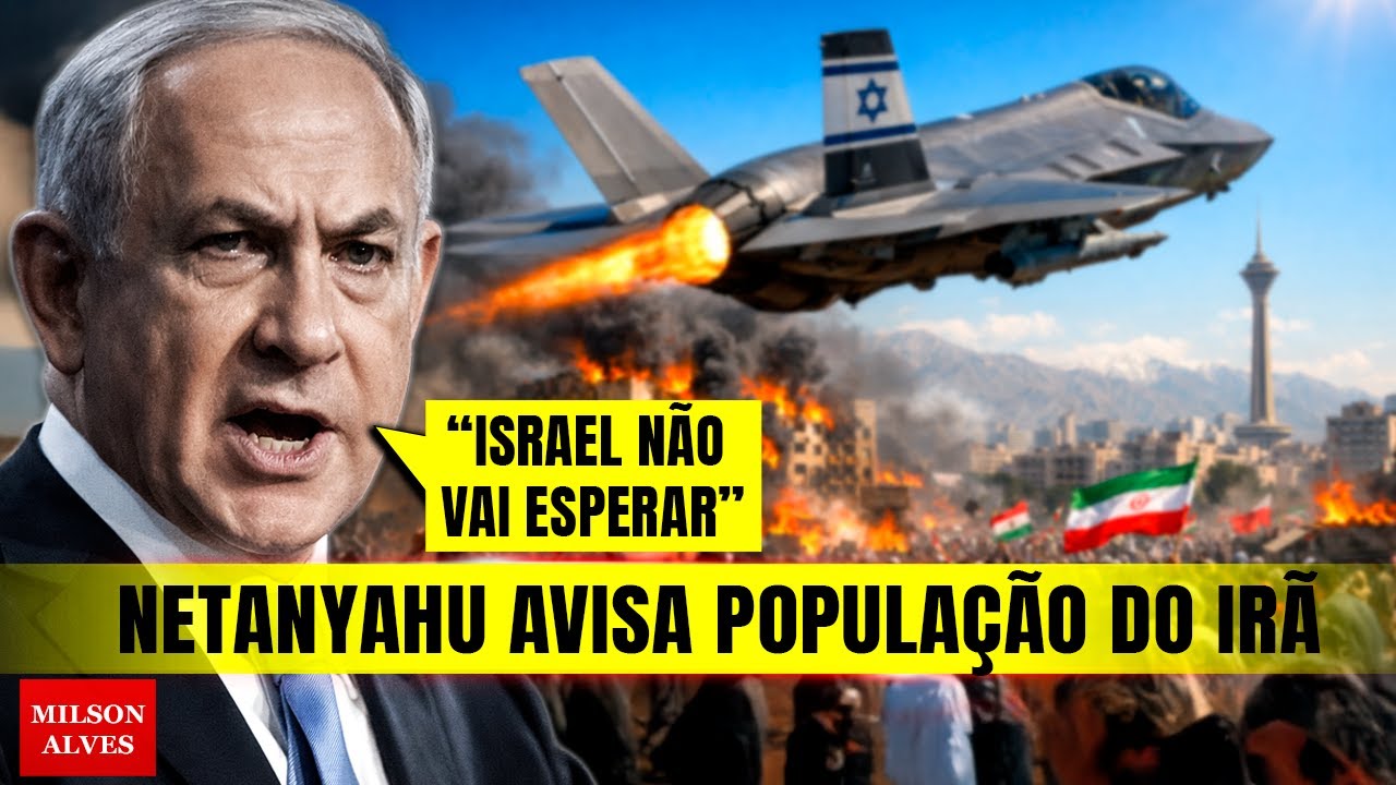 ISRAEL em ALERTA INÉDITO: Netanyahu alerta para resposta militar ao Irã