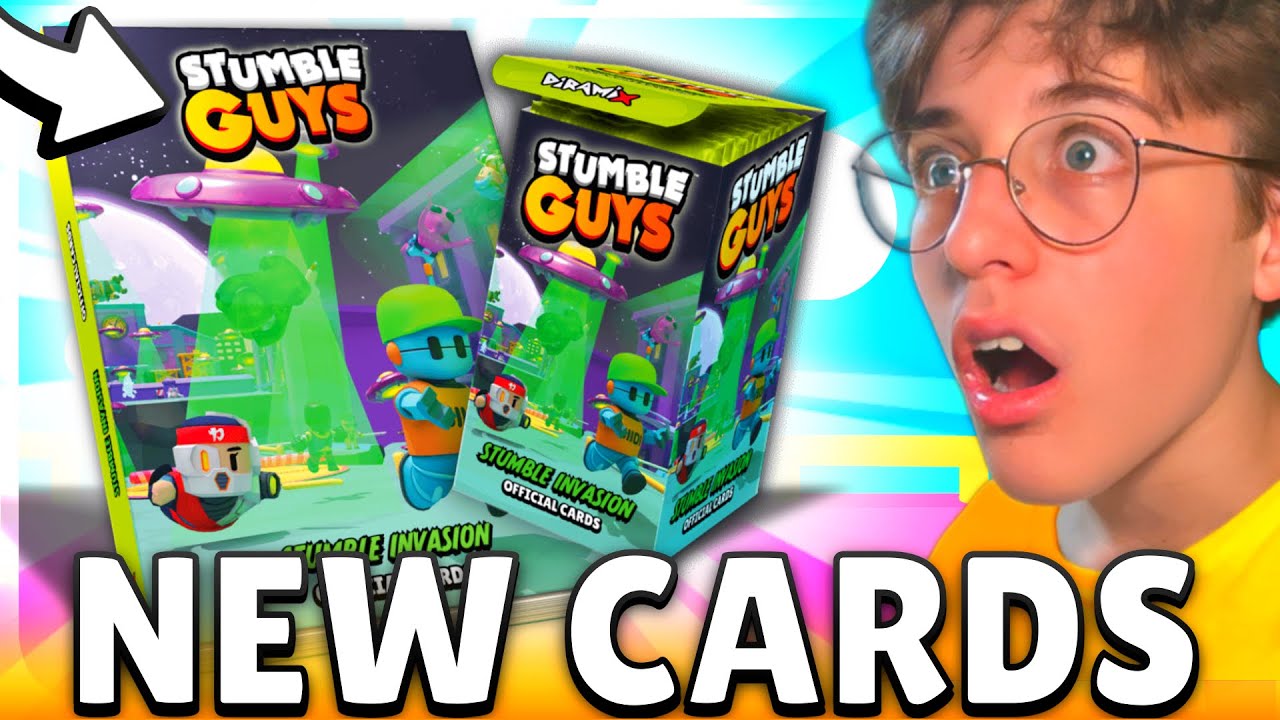 UNBOXING delle NUOVE CARTE *STUMBLE INVASION* di STUMBLE GUYS!!! - Stumble Guys ITA