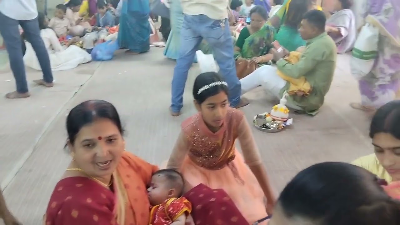 আজকে ভাগন্নির অন্নপ্রাশন উপলক্ষে মন্দিরে গেলাম