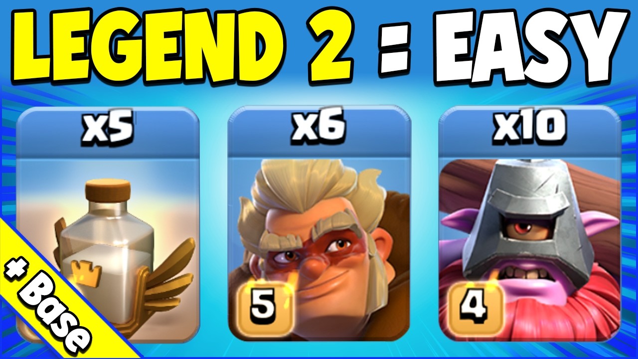 The Easiest Way to 3 Star in Legend League 2 Right Now!