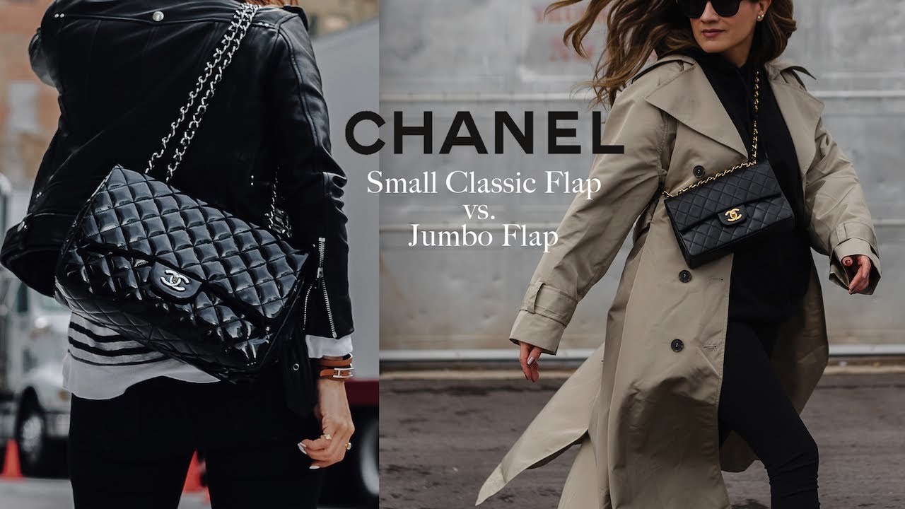 CHANEL SMALL VS. JUMBO FLAP BAG | Pros & Cons, Size Comparison & Outfit Ideas | woahstyle