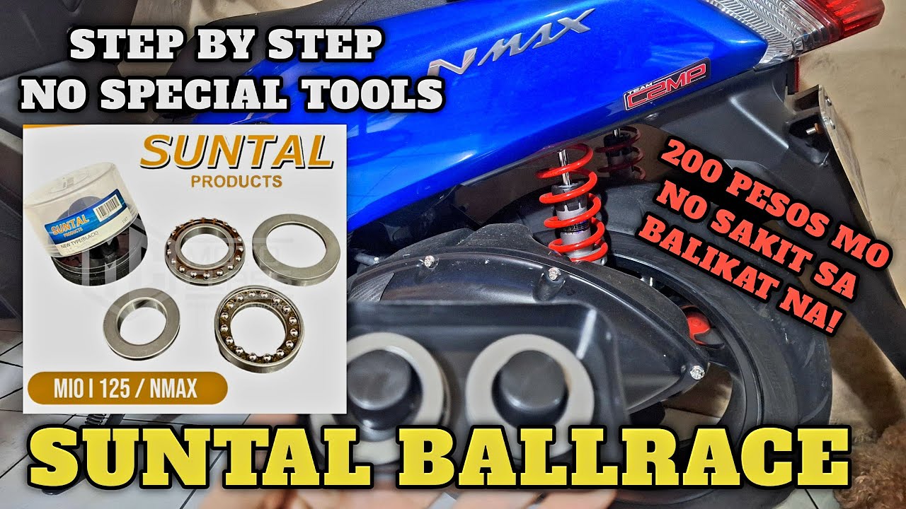 NMAX V1 SUNTAL BALLRACE BEARING LAGUTOK AT MY KABIG 200 LANG