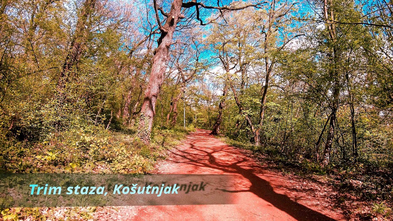 Trim staza, Ko&scaron;utnjak, (4K, hiperlapse video)