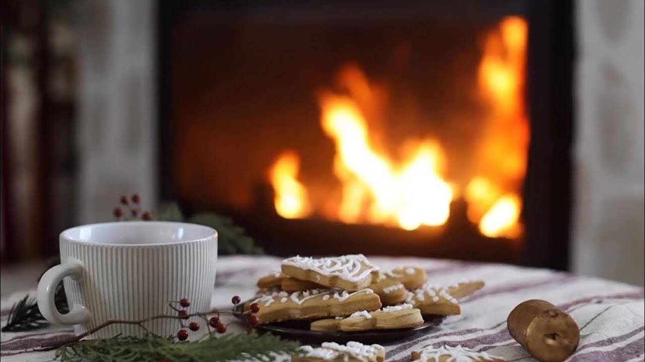 Cozy Fireplace Jazz Music – Relaxing Ambience for Study, Chill & Sleep 