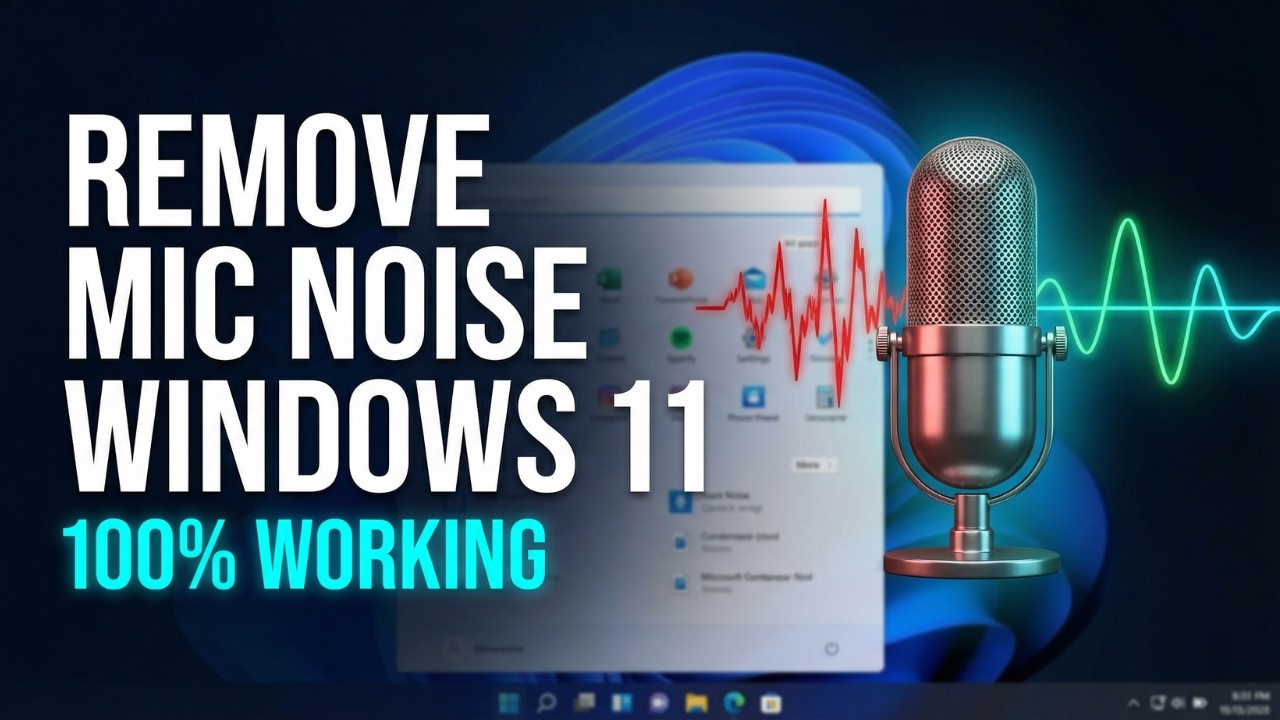 Как удалить фоновый шум из микрофона в Windows 11 &mdash; пошаговая инструкция