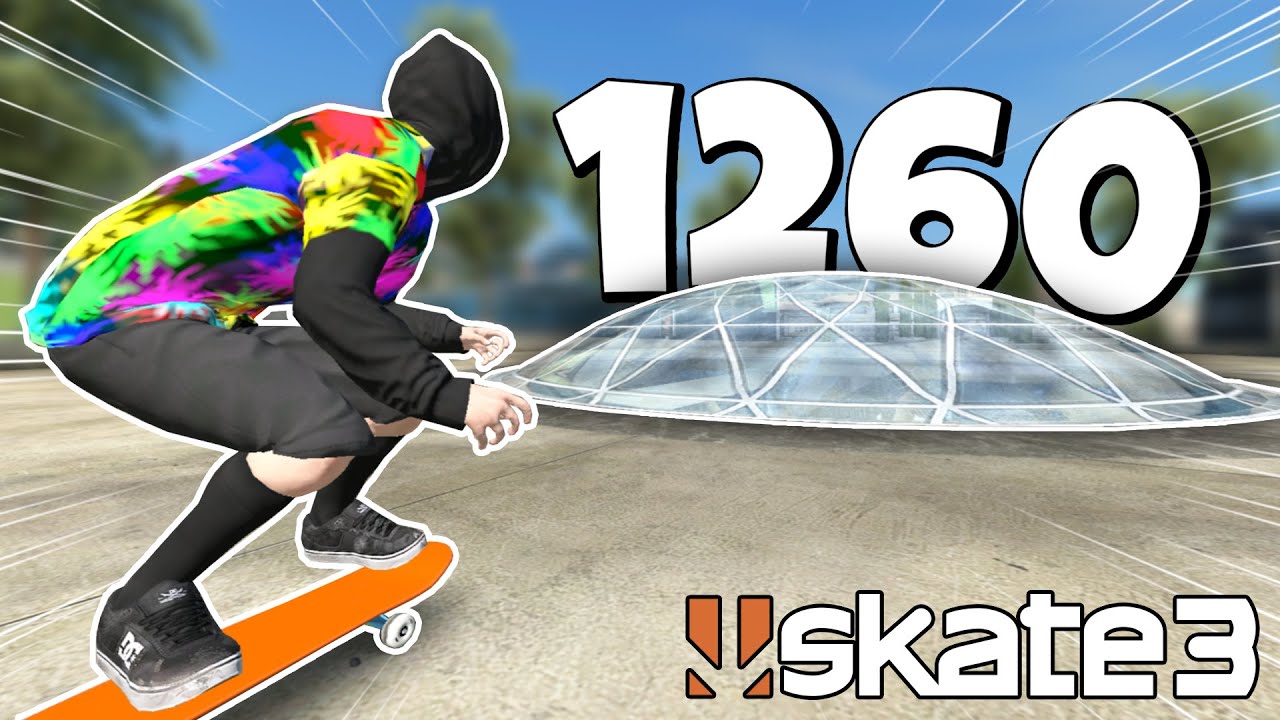This Video Can't End Until I Land A 1260! | Skate 3 S.K.A.T.E Campus
