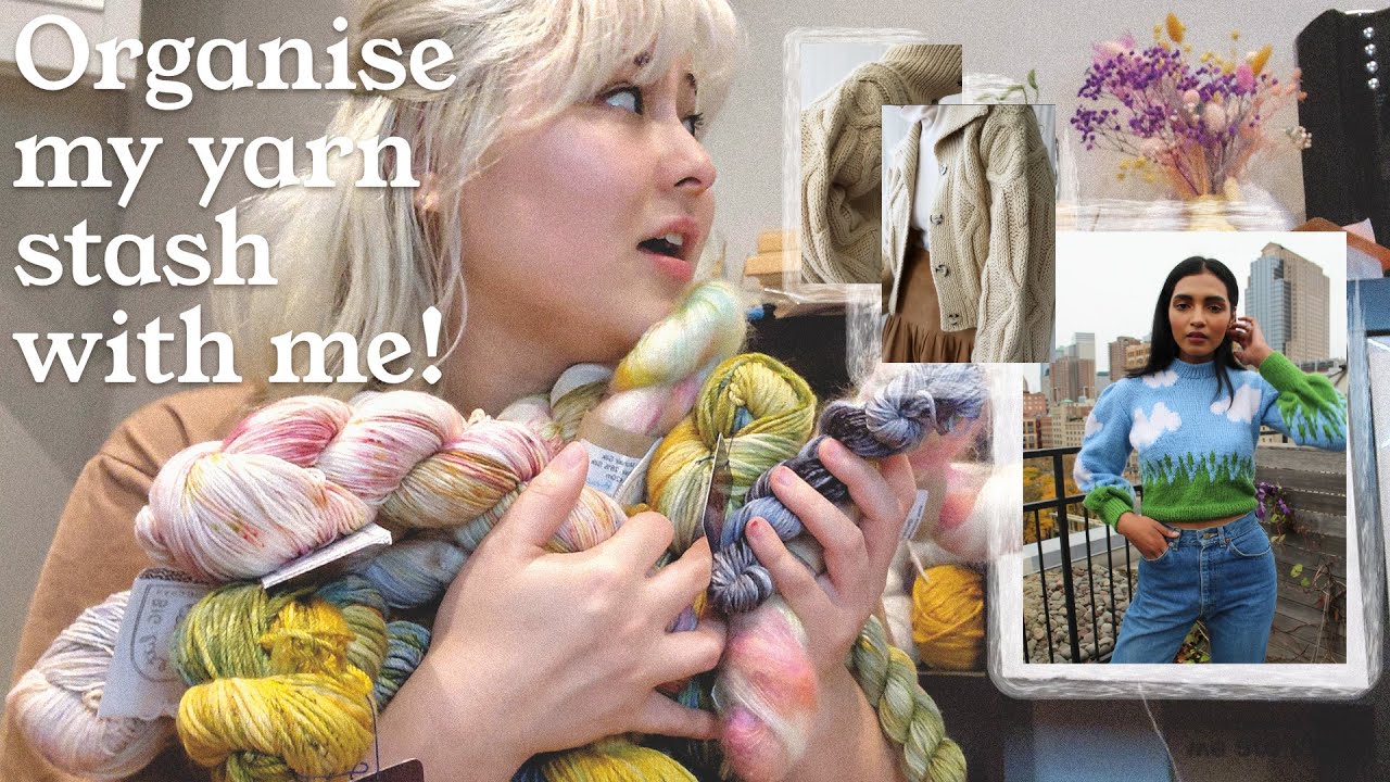 Organising my #yarnstash - send help please