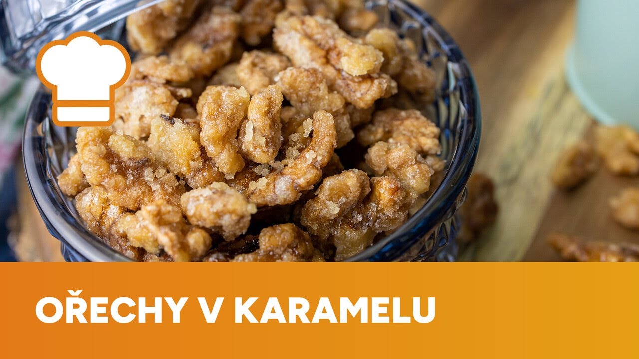 Ořechy v karamelu: Sladká křupavá pochoutka bez náhražek, kterou zvládne připravit každý.
