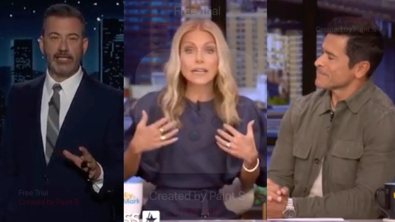 Kelly Ripa, Mark Consuelos 'Ice' Their Support For Kimmel