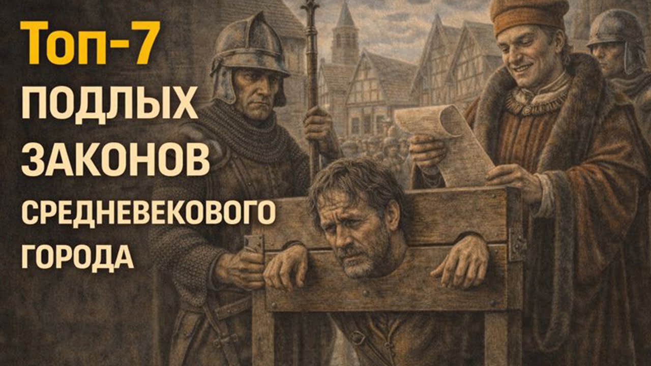 Топ-7 Подлых Законов Средневекового Города, Без Которых Он Бы Развалился
