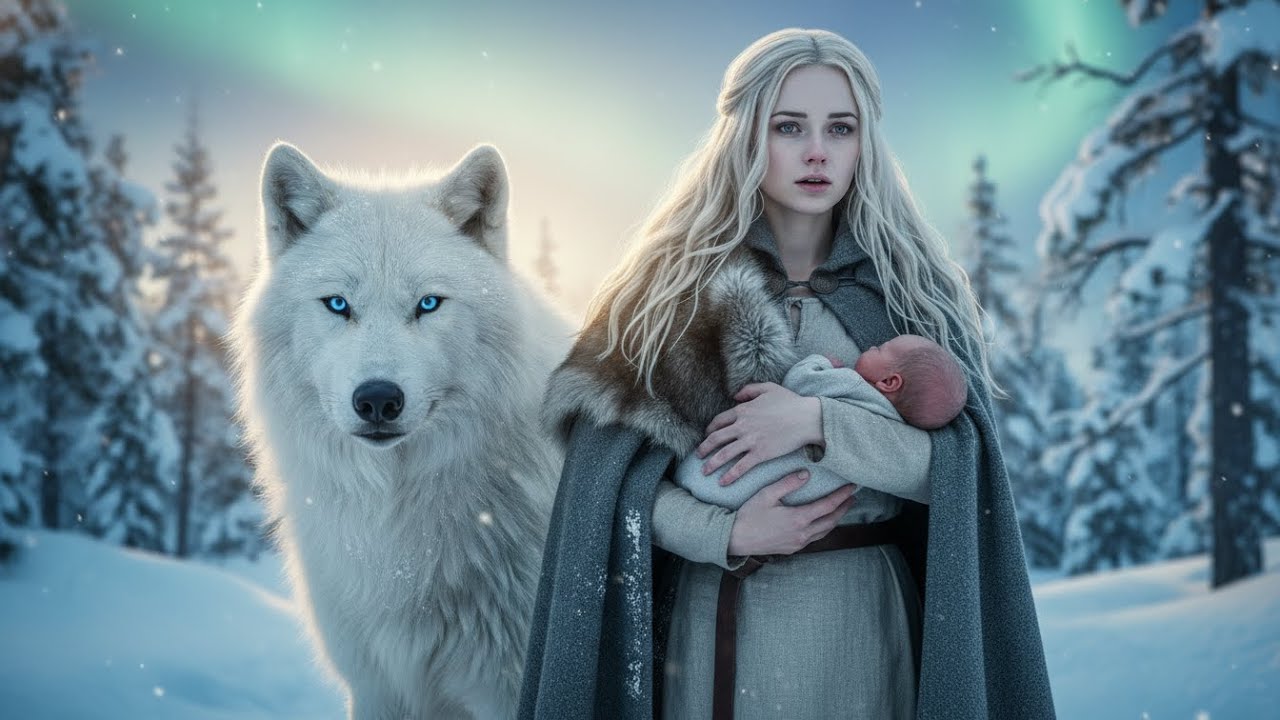 La omega huyó con un bebé — un lobo blanco los protegió sin saber que era hijo del Rey Alfa