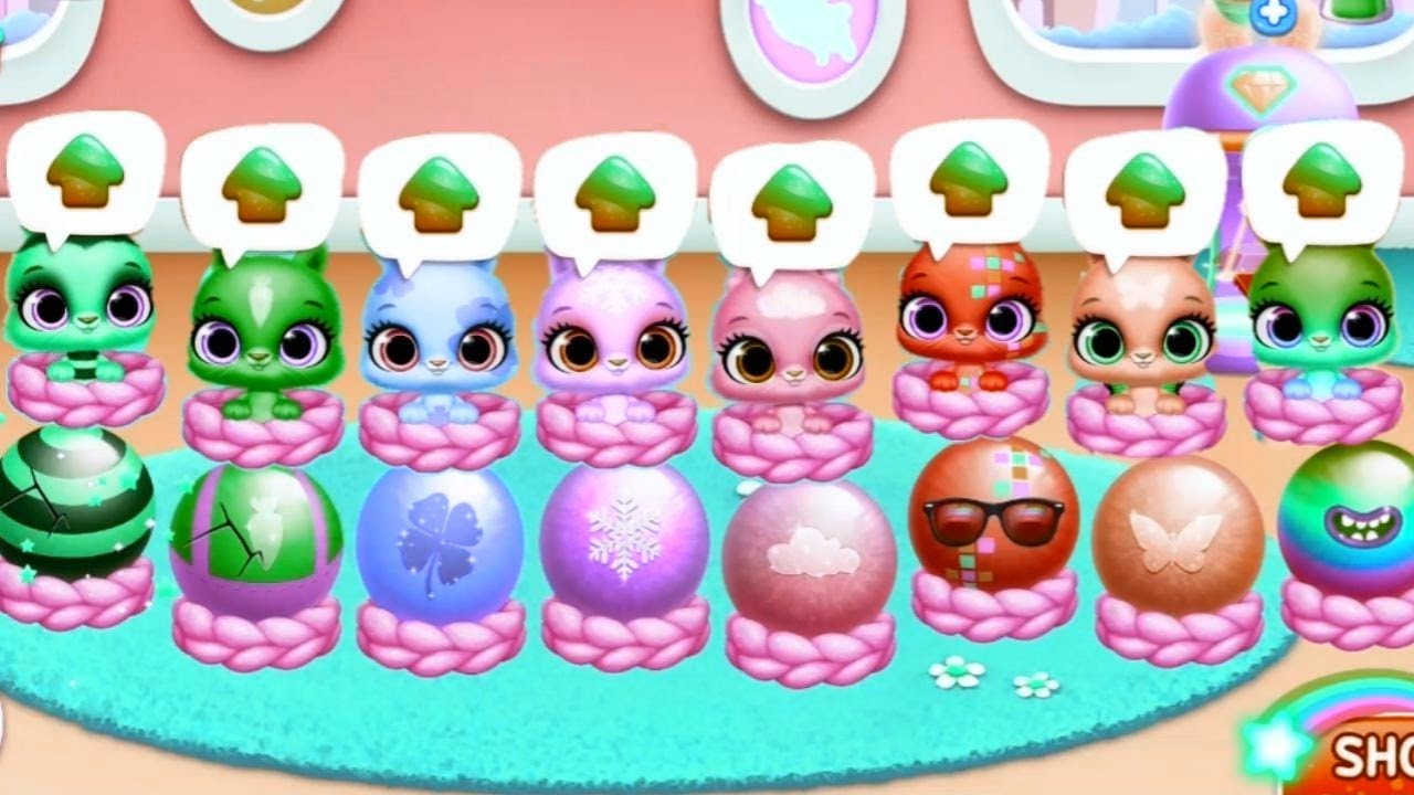 I got all eggs in bunnsies happy pet world part 422