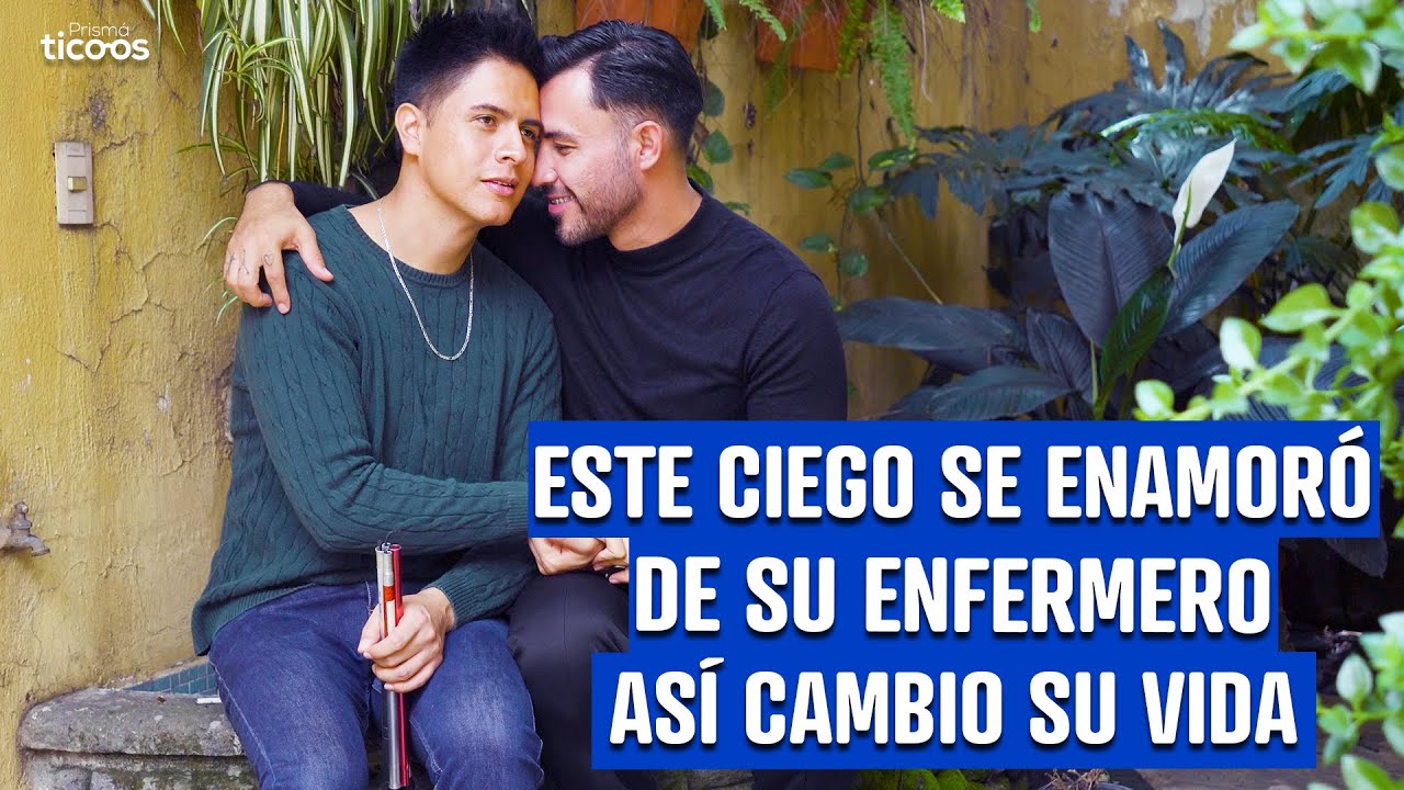 Este ciego se enamoró de su enfermero y así cambio su vida.