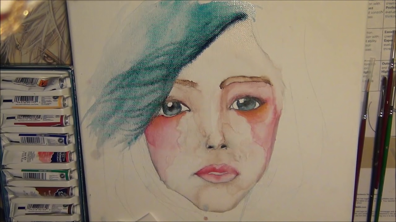 Water colour painting