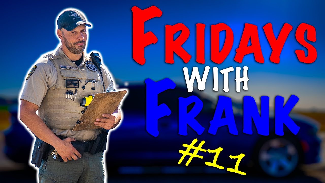 Fridays With Frank 11: Criminal Speeders