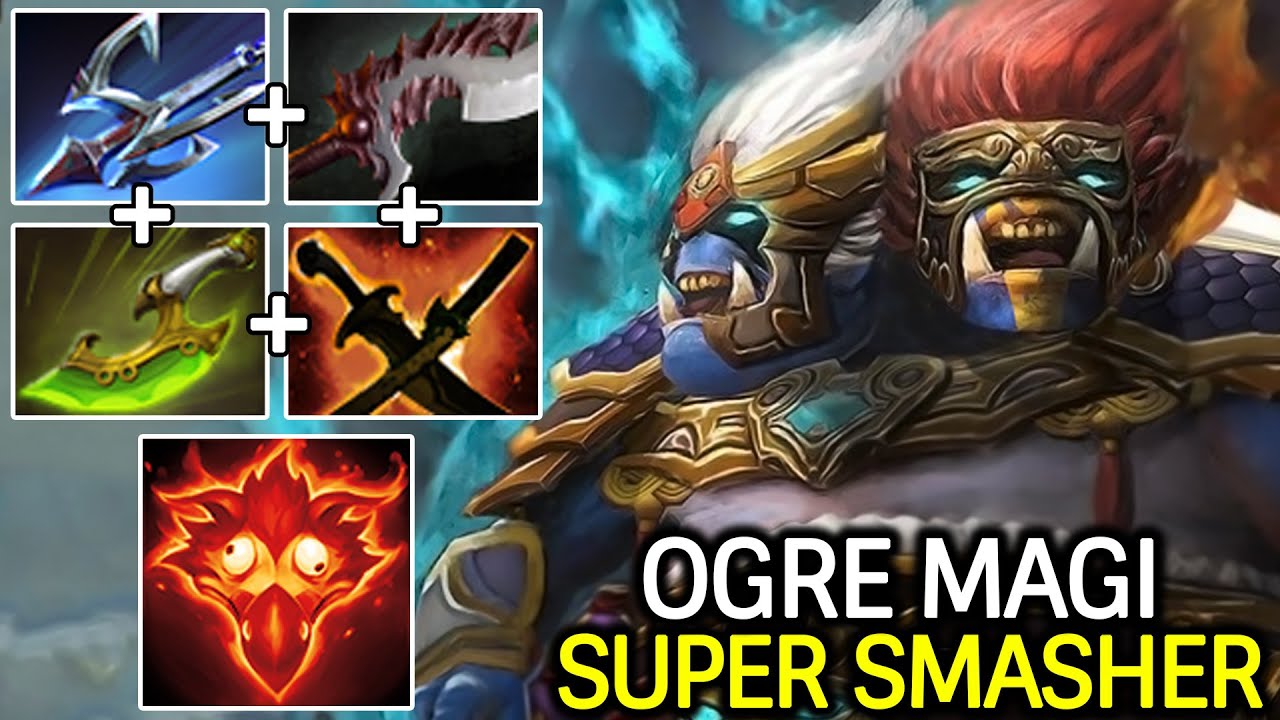 OGRE MAGI SUPER SMASHER – Physical Build IS ACTUALLY INSANE Dota 2