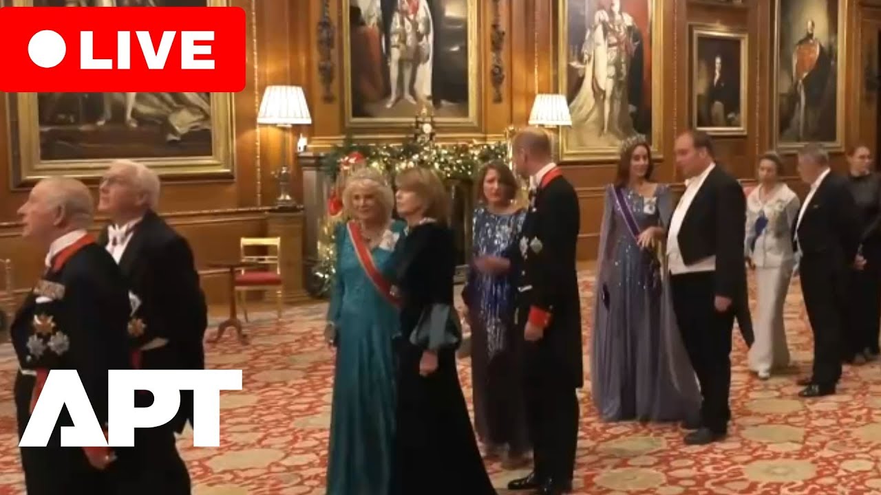 LIVE | German President Steinmeier Attends Grand State Banquet with British Royals in Windsor | APT