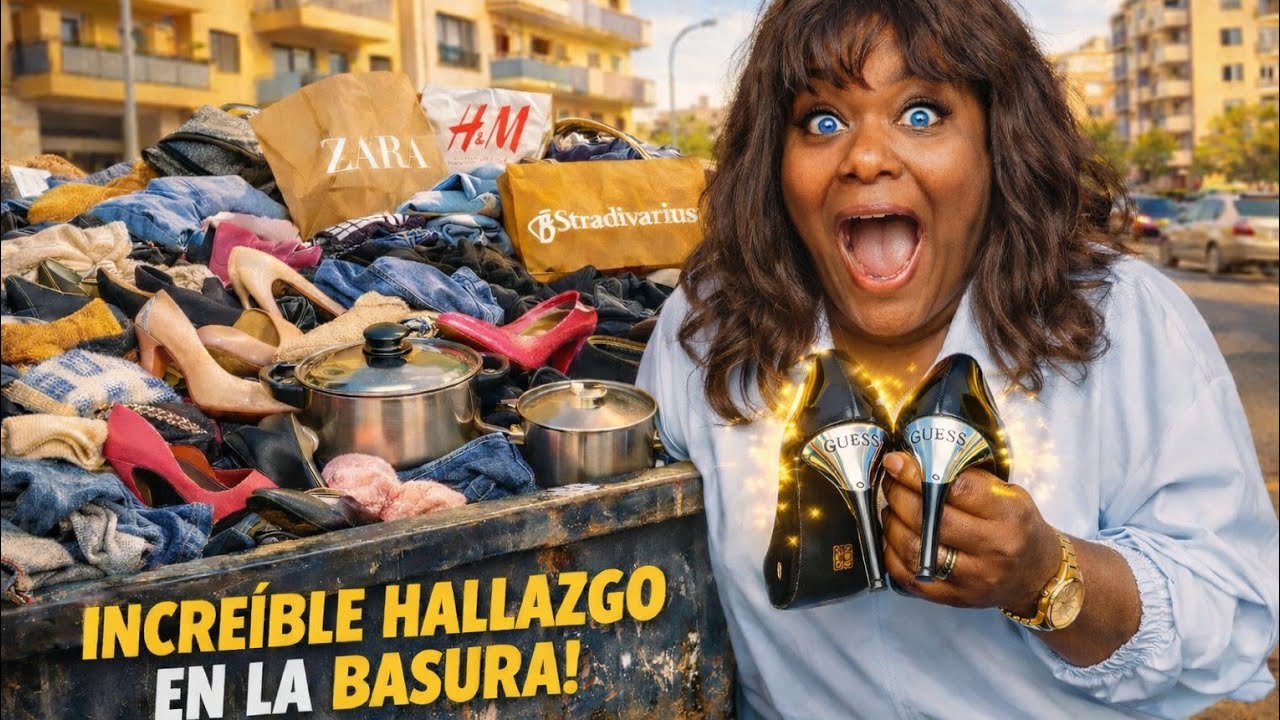 SACAMOS TODO ÉSTO DE LA BASURA 😱🇪🇸