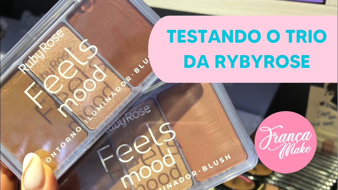 Trio Ruby Rose Linha Feels Mood 💖