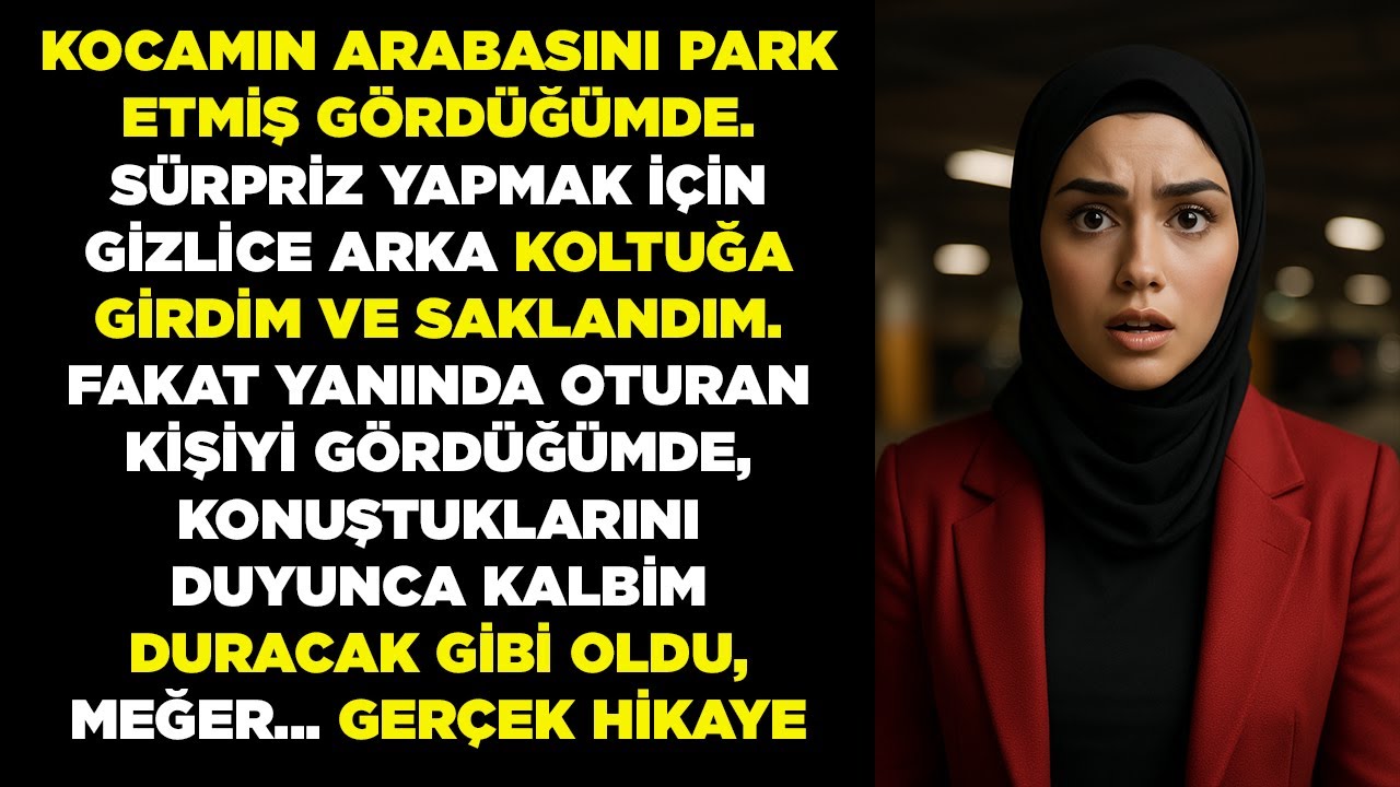 Eşime Sürpriz Yapmak İçin Arabasına Saklandım – Gördüklerim Karşısında Şok Oldum