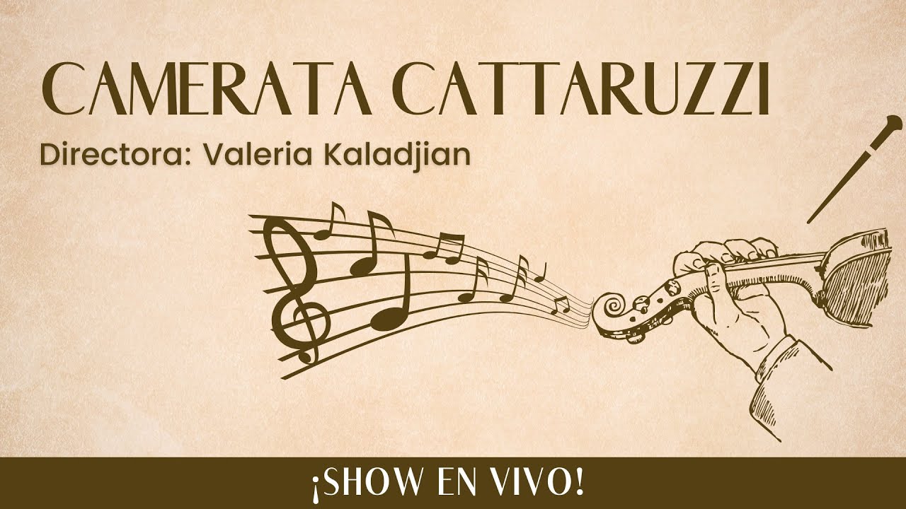 Show en VIVO | Camerata Cattaruzzi | 04/06/2022